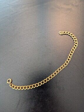 12kt Gold Filled Curb Chain Bracelet